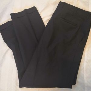 BURBERRY Men's 36 X 29 Navy Wool Dress Pants